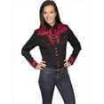 thumbnail image 1 of Womens Western Shirt - Crimson, Small, 1 of 1