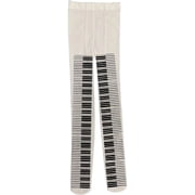Womens Whimsy Piano Tights Funky Patterned Stockings Emo Goth Whimsy Clothes Y2k Aesthetic Pantyhose