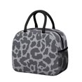 thumbnail image 1 of Womens White and Black Of Leopard Print Lunch Box for Work,Insulated Lunch Bag for Women,Loncheras Para Mujer,Leakproof Adult Lunch Bag for Work,Beach,Travel,Picnic,Camping, 1 of 7