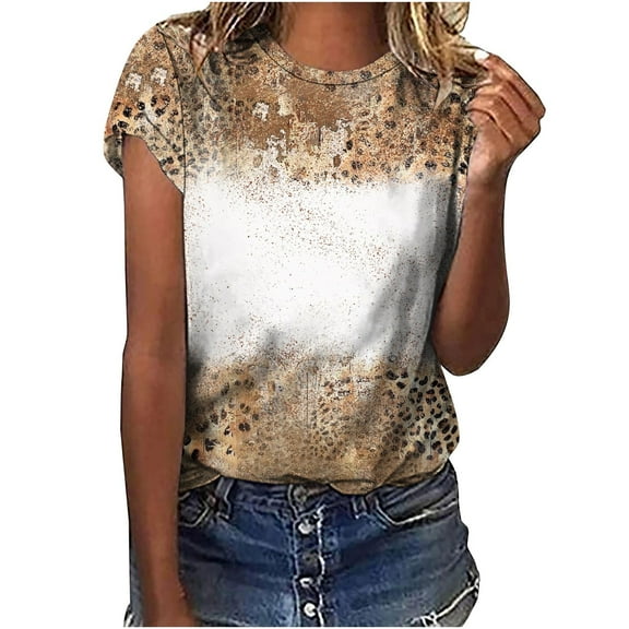 Womens White Tunic Tops Dressy Casual Red Shirts for Women Trendy Hawaiian Shirts Blue