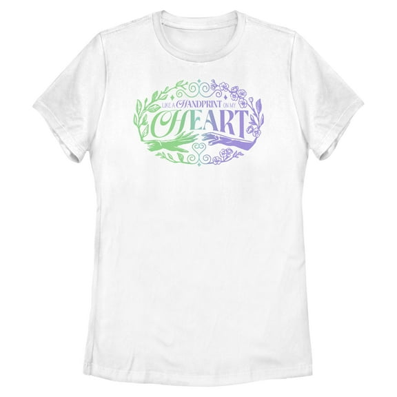 Womens Wicked: For Good Like a Handprint on My Heart T Shirt