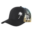 thumbnail image 1 of Womens Wide Brim Sun Hat Summer Fashion Embroidery Sun Baseball Cap, 1 of 2