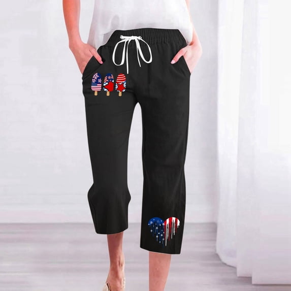 Womens Wide Leg Palazzo Pants Boho Floral 2025 Summer Beach Culottes Flowy Casual Trousers For Vacation Pants for Women Work Casual High Waist Elastic Womens Casual Pants with Pockets plus Size Yoga