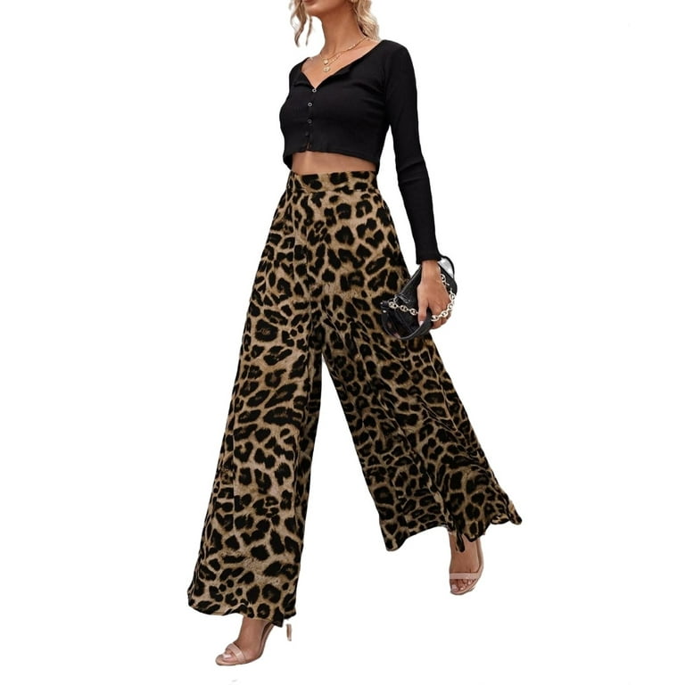 Walmart womens clearance wide leg pants