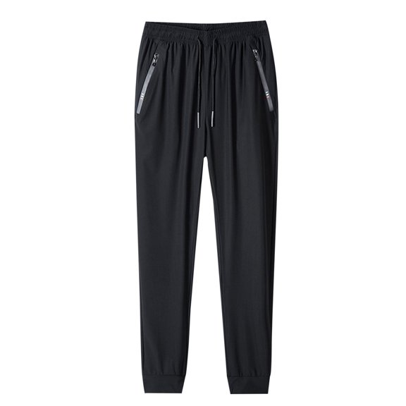 Womens Wide Leg Pants Ladies Solid Fitness Loose Running Training Ninth Length Sports Leisure Guard Pant Slacks for Women Navy XL