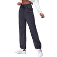thumbnail image 1 of Plus Size Womens Wide Leg Sweatpants Fleece Lined Thermal Winter Warm Baggy Lounge Pants with Pockets, 1 of 7