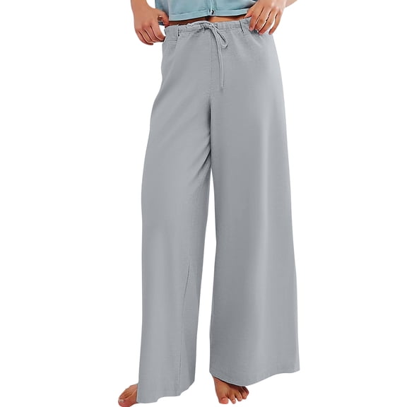 Womens Wide Leg Sweatpants High Waisted Cargo Pants Women Wide Leg Dress Pants for Women Straight Leg Scrub Pants for Women Women Work Pants Cargo Scrub Pants for Women Gray S