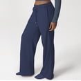 thumbnail image 1 of Womens Wide Leg Sweatpants High Waisted Straight Leg Sweat Pants Loose Lounge Pants with Pockets Comfortable Joggers Pant, 1 of 5