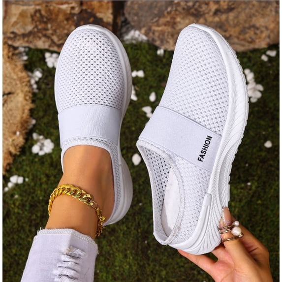 Womens Wide Slippers Diabetic Mules Slip on House Slipper Clogs ...