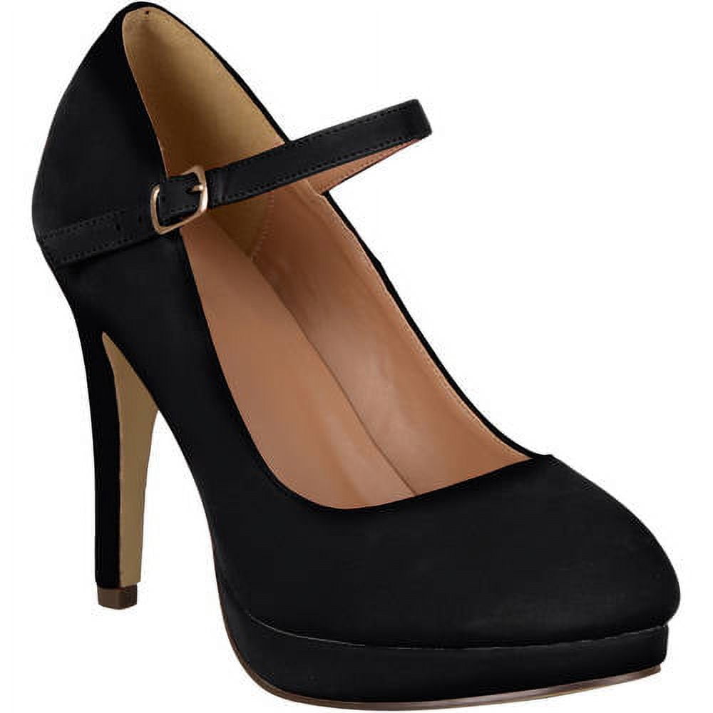 Wide width platform mary janes hot sale