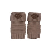 Womens Winter Boot Cuffs - Taupe