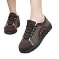 thumbnail image 1 of Womens Winter Boots Warm Plush Canvas Slip On Shoes Wide Toe Box Fashion Sneakers Loafers Shoes for Women, 1 of 9