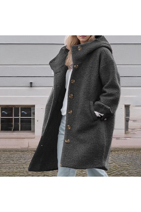 Womens Winter Clothes Fuzzy Lapel Open Front Long Cardigan Coat Warm Winter Outwear Jackets Peak Lapel Jacket Asymmetric Hemline Wool Blend Coat Fall Dressy Coats for Women Long Straight Coat Winter