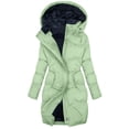 thumbnail image 1 of Womens Winter Coats Ski Parkas Fur Lined Hood Quilted Lightweight Jackets Thicken Puffer Coat Sherpa Warm Jackets Trendy 2025 Outfits Clothes Womens Tops, 1 of 6