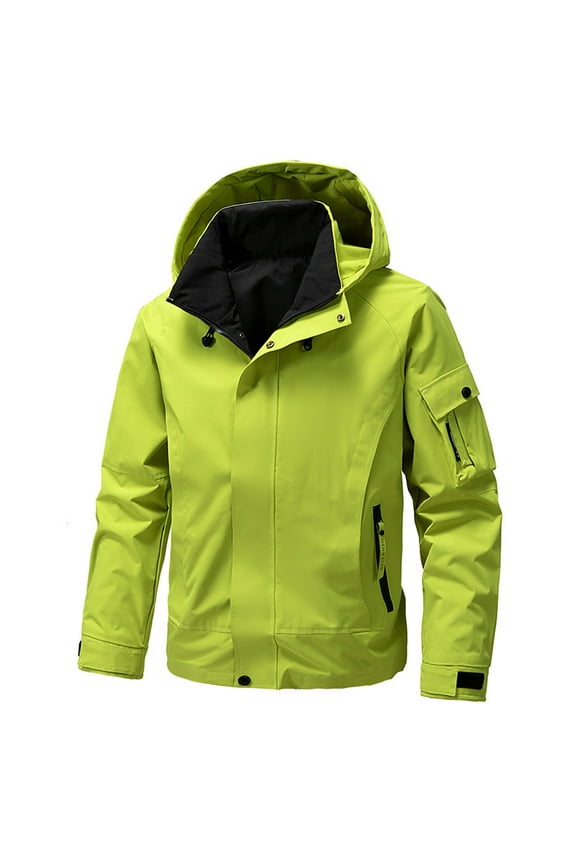 Womens Winter Coats,Unisex Coats,Neutral Oversized Jacket Stormcoat Windproof Hooded Jacket Mountaineering Solid Color Top Waterproof Mens Long Sleeved Hooded Casual Fall Jackets For Women,Size M-5XL