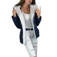 thumbnail image 1 of Womens Winter Coats With Hood Fashion Women Winter Thicken Coats Long Sleeve Warm Jacket Outerwear Zipper Coat, 1 of 6