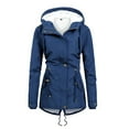 thumbnail image 1 of Womens Winter Coats for Women Puffer Jackets Long Warm Overcoats with Plush Plus Size Thicken Parka Coats, 1 of 6
