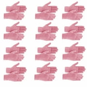 Womens Winter Gloves 12 Pairs Girls Soft Stretchy Gloves Knitted Mittens