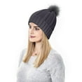 thumbnail image 1 of Womens Winter Hat Cold Weather Gear Winter for Women Winter Hats Soft Knit Hat With Warm Knitted Snow Cap, 1 of 6