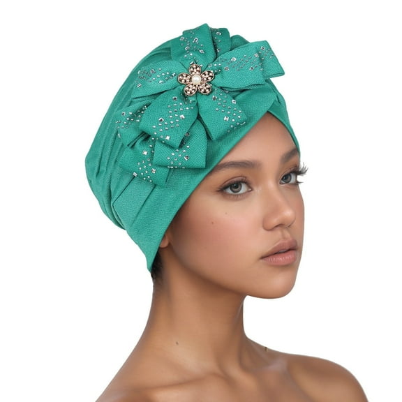 Womens Winter Hat Winter Hats for Men Women Hat Ruffle Cancer Chemo Turban Wrap Cap Scarf Shawl