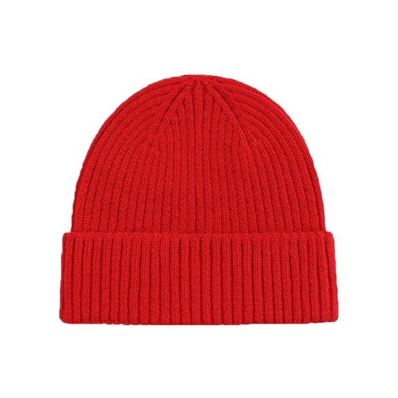 Womens Winter Hats Beanie Cozy Head Beanie Beanies Hats Men Cold Weather Hat Thermal Beanie Cuff Beanie Hat Snowboard Beanie Toboggan Hats Mens Snow Hat Red One Size