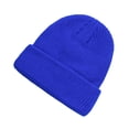 thumbnail image 1 of Womens Winter Knit Beanie with Ear Flaps Unisex Thermal Lined Skull Cap Warm Hat for Outdoor Activities and Skiing, 1 of 2
