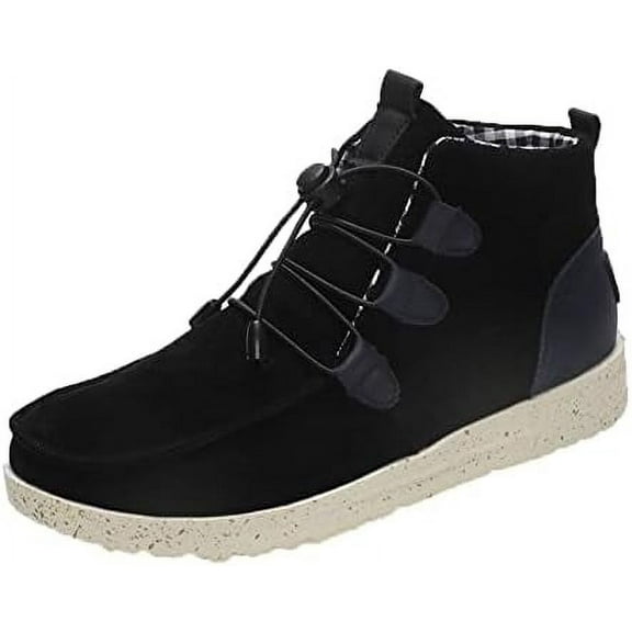 Womens Winter Laced-Front Ankle Boots,Warm Casual Fashion Comfortable Shoes