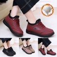 thumbnail image 1 of Womens Winter Snow Boots Wide Toe Box Warm Hiking Non Slip Shoes Fuzzy Lined Lightweight Casual Outdoor Waterproof Booties, 1 of 9