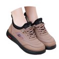 thumbnail image 1 of Womens Winter Snow Boots Wide Toe Box Warm Hiking Non Slip Shoes Fuzzy Lined Lightweight Casual Outdoor Waterproof Booties, 1 of 9