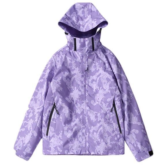 Womens Winter Warm Outdoor Leisure Charge Coat Men's And Women's Windproof And Rainproof Mountaineering Suit Group Purchase Work Suit
