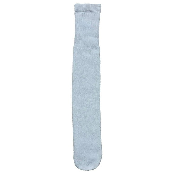 Womens Winter Wholesale Cotton Tube Socks - White Tube Socks For Women - 9-11 - 12 Pairs