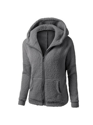Fuzzy fleece jacket walmart best sale