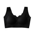 thumbnail image 1 of Womens Wireless Bra Pull-Up Supportive Seamless Bralette Comfortable No Underwire Full Coverage Bra, 1 of 7