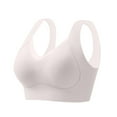 thumbnail image 1 of Womens Wireless Bras Breathable Comfort Knitted Ribbed Wirefree Seamless Bralettes Ladies Full Coverage Push up Bra Underwear, 1 of 3