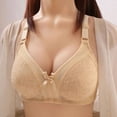 thumbnail image 1 of Womens Wireless Bras Push Up Support Full Coverage Bralettes Patchwork Bra With Breathable And Sagging Lightweight Underwear, 1 of 3