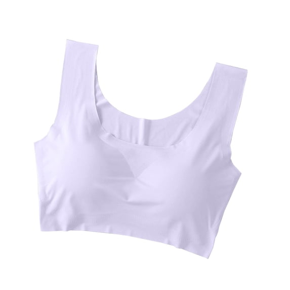 Womens Wireless Bras Supportive Seamless Full Coverage Push Up Comfortable Bra No Underwire Padded Everyday Bralette