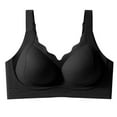 thumbnail image 1 of Womens Wireless Comfortable Bras Full Support Push up Bralette Adjustable Straps No Underwire Lingerie, 1 of 3