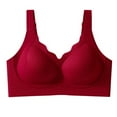 thumbnail image 1 of Womens Wireless Comfortable Bras Full Support Push up Bralette Adjustable Straps No Underwire Lingerie, 1 of 3
