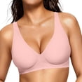 thumbnail image 1 of Womens Wireless Jelly Bra Plus Size Supportive Full Coverage Comfortable No Underwire Bras, 1 of 4