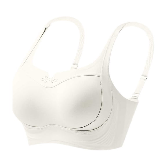 Womens Wireless Push up Bras, Comfortable Bra Seamless Bra, Full Cup Bralettes Adjustable Straps