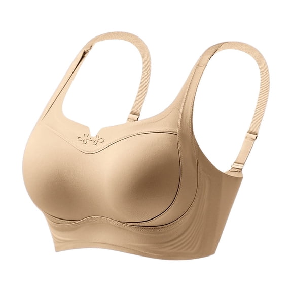 Womens Wireless Push up Bras, Comfortable Bra Seamless Bra, Full Cup Bralettes Adjustable Straps