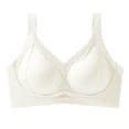 thumbnail image 1 of Womens Wireless Push up Bras, Comfortable No Underwire Lingerie, Full Support Bralette with Adjustable Straps, 1 of 3