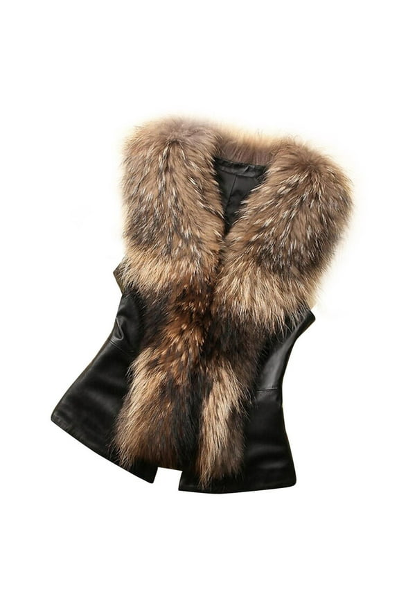Womens Wool Blends Vest Jacket Winter Body Warm Coat Waistcoat Outwear