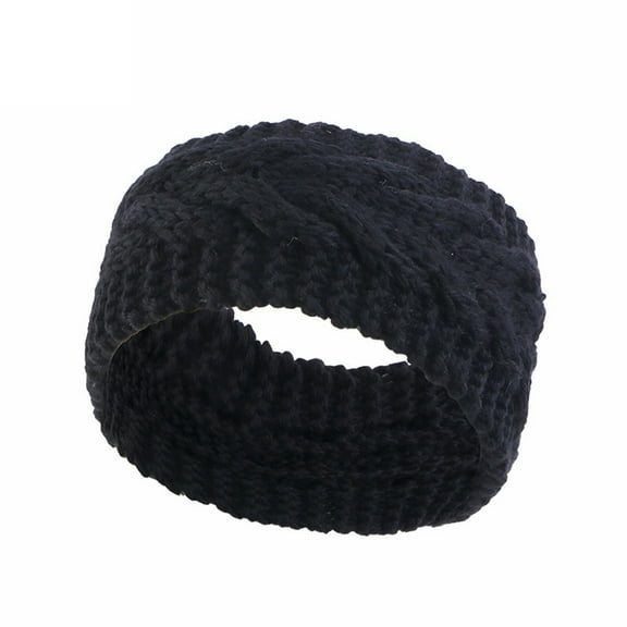 Womens Wool Headband Fashionable Knitted Accessory for Warmth and Style