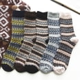 thumbnail image 1 of Womens Wool Socks Winter Athletic Socks Crew Sock Warm Hiking Merino Wool Socks Soft Thick Mid Calf, 1 of 9
