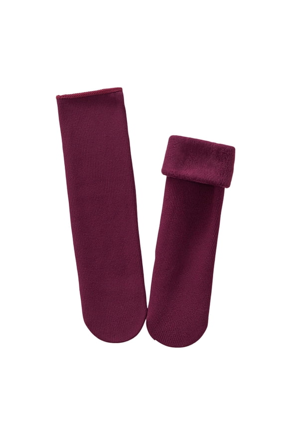 Womens Wool Thermal Plush Velvet Leggings Winter Snow Soft Warm Comfort Tights