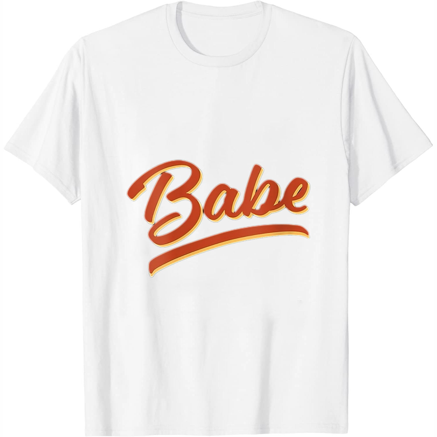 Womens Word That Say Babe Cool Sassy Attitude Vintage Retro Girl V-Neck ...