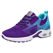 Womens Work Sneakers Wide Toe Box Shoes Women Air Cushion Running Shoes Extra Wide Width Sneakers Walking Shoes
