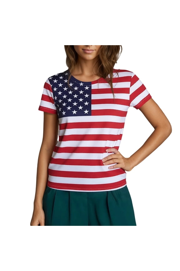 Womens Work T Shirts Tops Fashion Graphic Crew Neck Short Sleeve Modern Print Boho Shirts