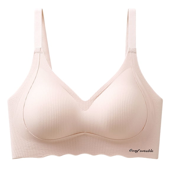 Training Bra Women Full-Coverage Feature V-Neck T-Shirt W-482